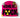 BOMB pin beanie (pink)